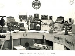 Philips werkplaats c.a. 1938